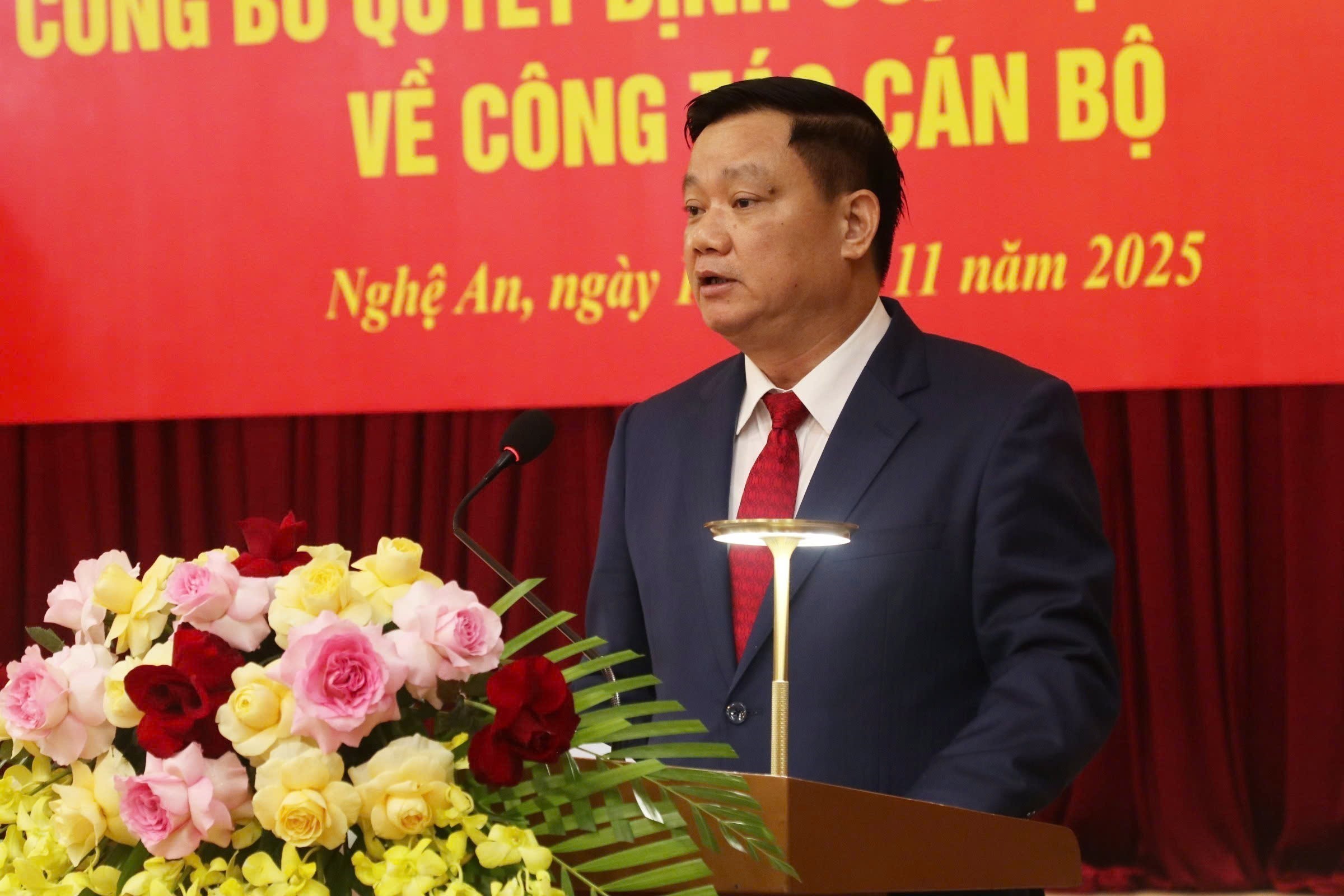 El secretario del Comité del Partido de la provincia de Nghe An, Nguyen Khac Than (Fuente: VNA)