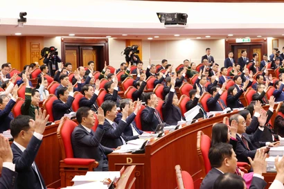 En el XIV Congreso Nacional del Partido Comunista de Vietnam. (Fuente: VNA)
