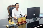 Nguyen Tien Hai, secretario del Comité del Partido de la comuna de Song Ma, provincia de Son La. (Foto: VNA)