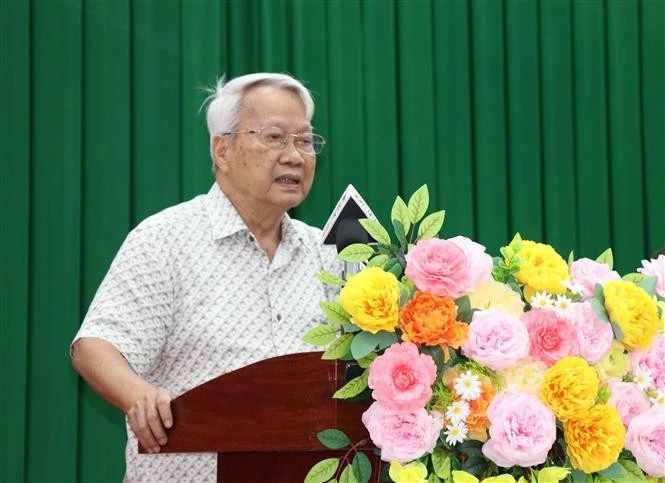 Bui Quang Huy, exsecretario del Comité del Partido de la provincia antigua de Tra Vinh. (Foto: VNA)