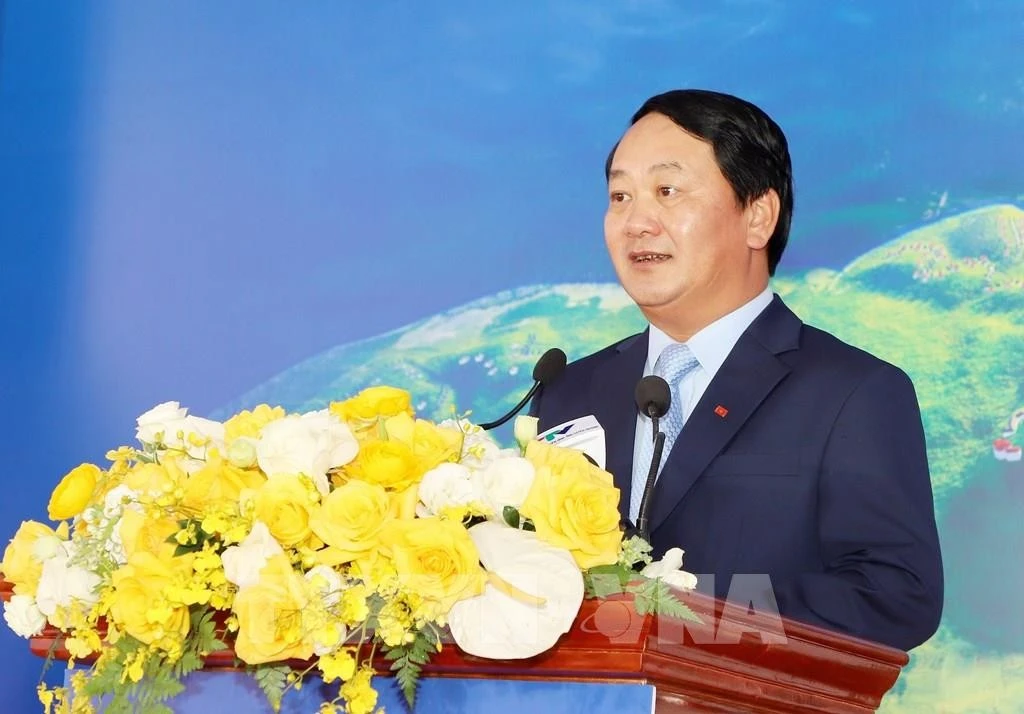El secretario del Comité partidista de la provincia de Tuyen Quang, Hau A Lenh (Foto: VNA)