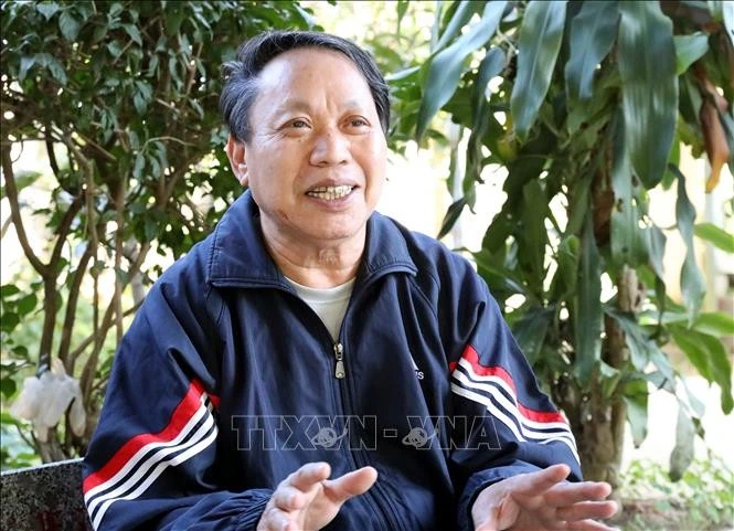 Hoang Van Pao, presidente de la Unión de Asociaciones de Ciencia y Tecnología y jefe del Consejo Asesor Sociocultural del Frente de la Patria de Vietnam de la provincia de Lang Son. (Fuente: VNA)