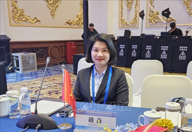 Pham Thi Thanh Loan, directora general de una empresa de viajes vietnamita en China. (Fuente: VNA)