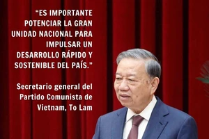 Líder partidista reafirma importancia de gran unidad nacional para impulsar el desarrollo