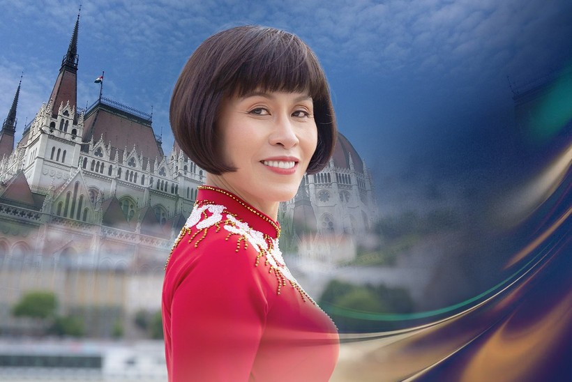 La doctora Phan Bich Thien, presidenta del Foro de Mujeres Vietnamitas en Europa (Foto: VNA)