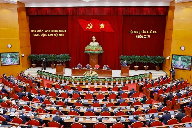 Inauguran segundo Pleno de Comité Central del Partido Comunista de Vietnam