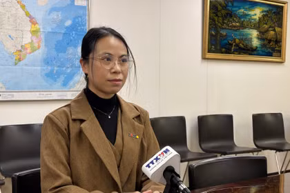 Do Thi Minh Phuong, secretaria general de la Unión de Asociaciones de Vietnamitas en Japón. (Foto: VNA)