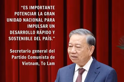 Líder partidista reafirma importancia de gran unidad nacional para impulsar el desarrollo