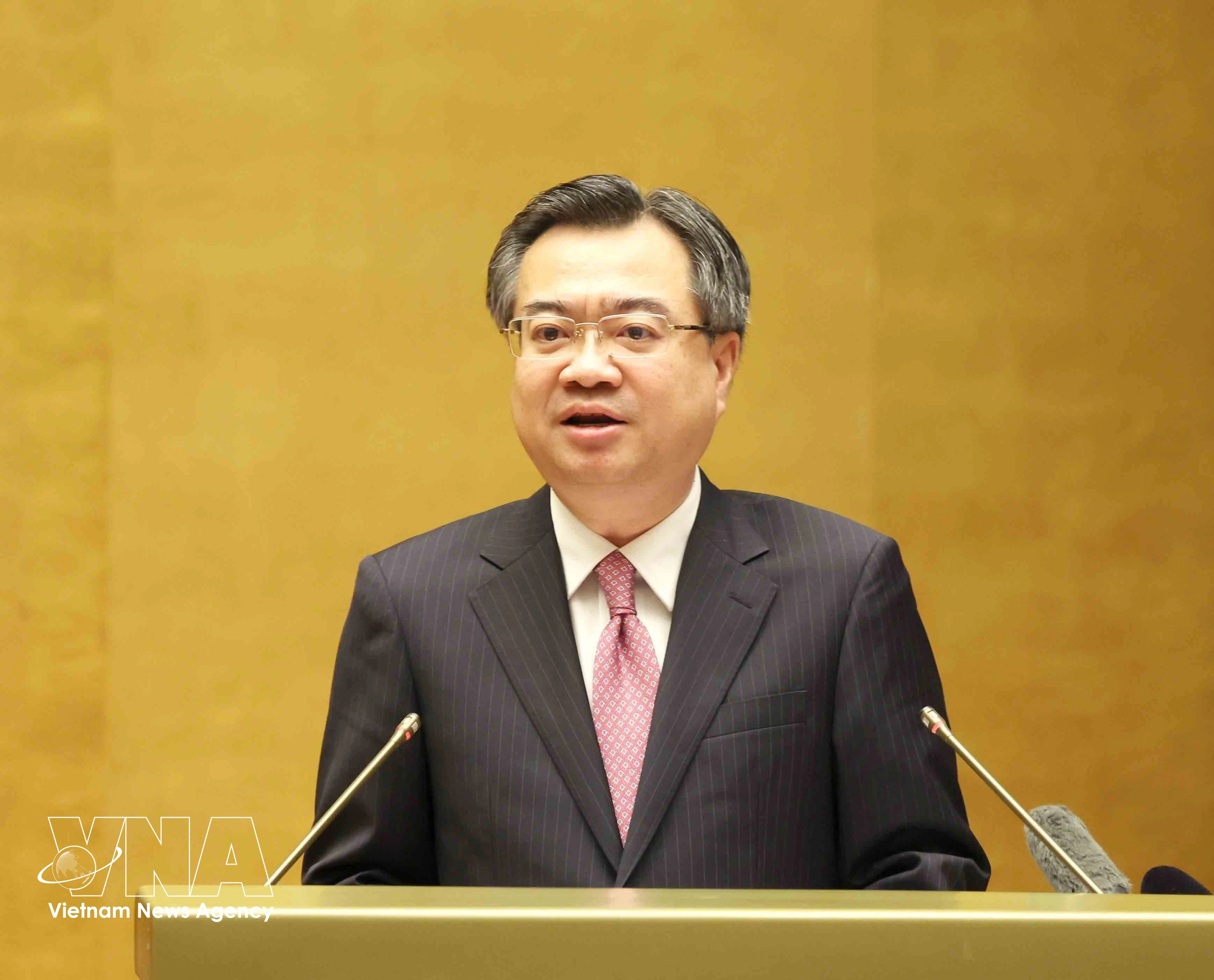 Nguyen Thanh Nghi, miembro del Buró Político, secretario del Comité Central (CC) del Partido Comunista de Vietnam (PCV) y jefe de su Comisión de Políticas y Estrategias. (Fuente: VNA)