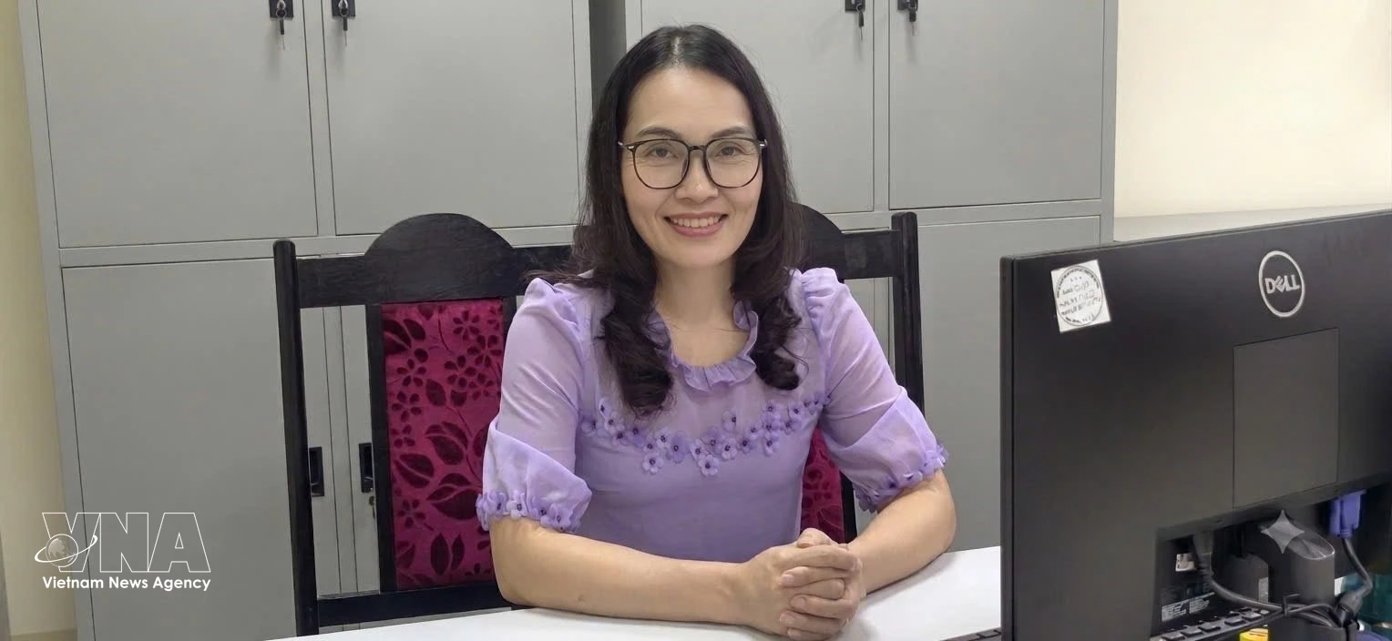 Nguyen Thi Bich Nguyet, jefa de la Oficina de Geografía Ambiental y Desarrollo Sostenible de la Academia de Ciencias Sociales de Vietnam. (Foto: VNA)