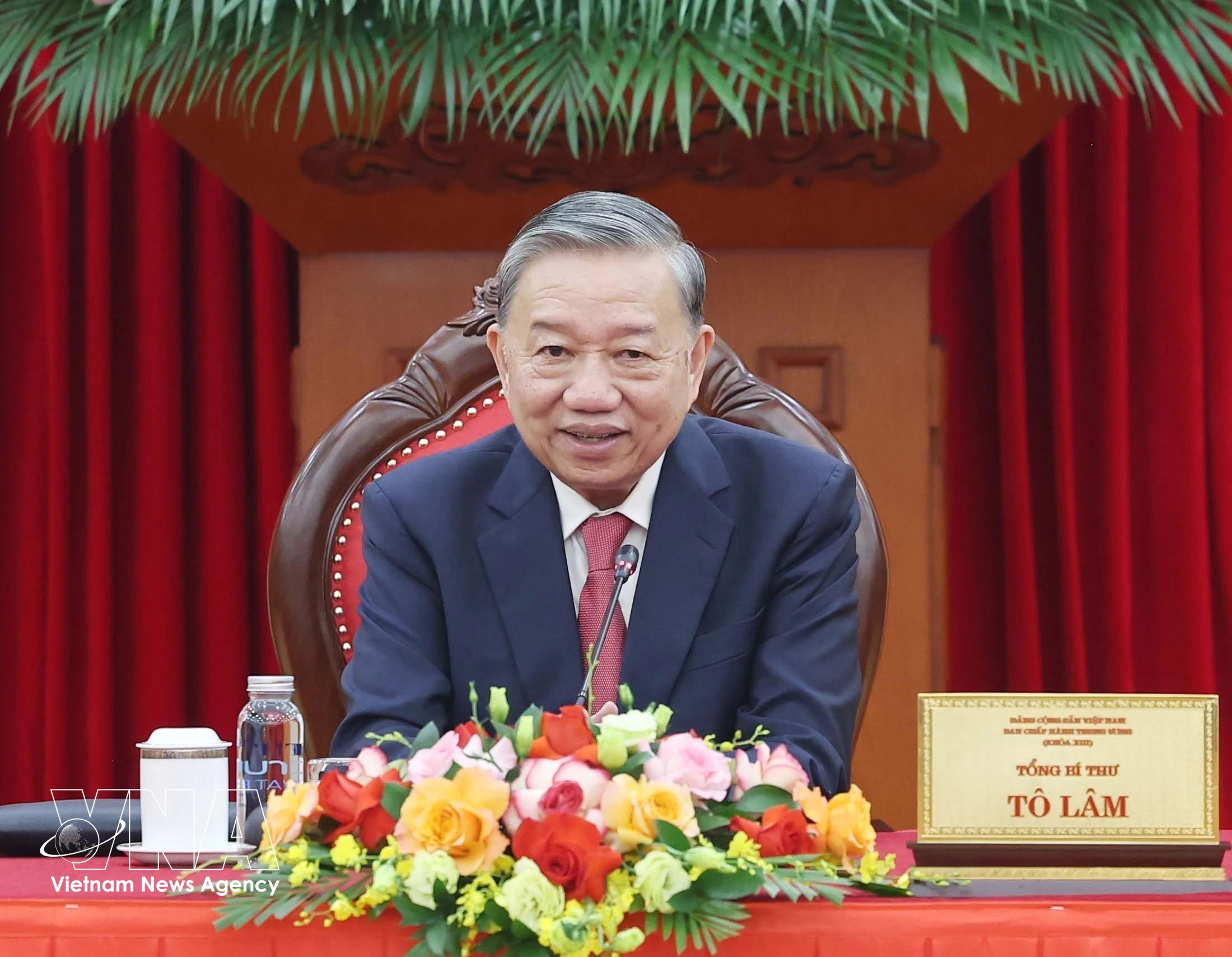 El secretario general del Partido Comunista de Vietnam y presidente de la República, To Lam. (Foto: VNA)